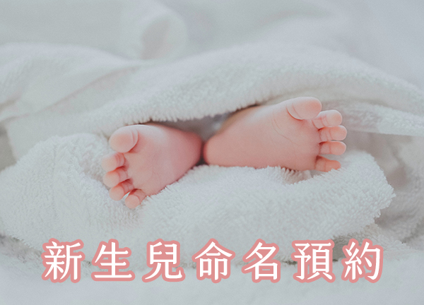 預約新生兒命名｜取命、命名